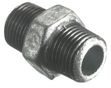 Brystnippel galvaniseret 3/4"